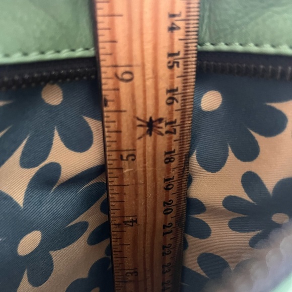 🥳👛HP👛🥳Leather Crossbody Bag W/Multi Pocket 3 Zip Shoulder Handbag 8.5x7 - Picture 6 of 13